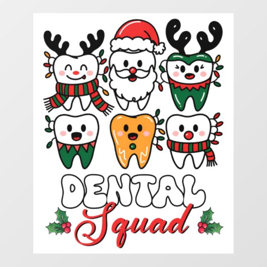 歯科分隊 ウィンドウサイン (シート)