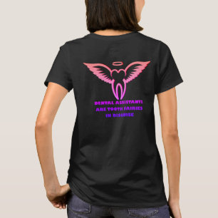 歯科助手が妖精に変装Tシャツを Tシャツ