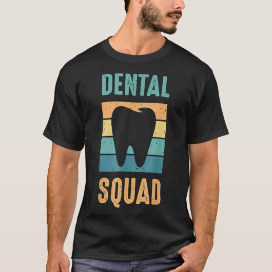 歯科助手の分娩衣装 Tシャツ (正面)