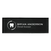 歯科助手の名前タグ 名札 (正面)