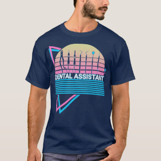 歯科助手レトロ Tシャツ