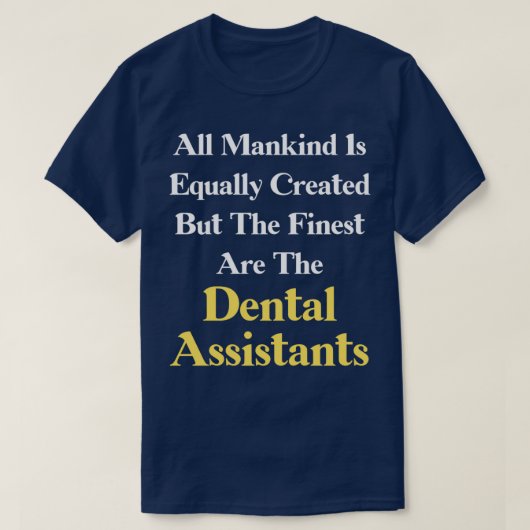 歯科助手3 Tシャツ (デザイン正面)