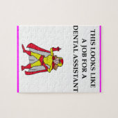 歯科助手 ジグソーパズル (横)