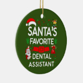 歯科助手 セラミックオーナメント (右)