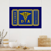 歯科助手 ポスター (キッチン)