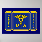 歯科助手 ポスター (正面)