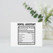 歯科助手 ポストカード (スタンド正面)