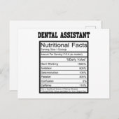 歯科助手 ポストカード (正面/裏面)