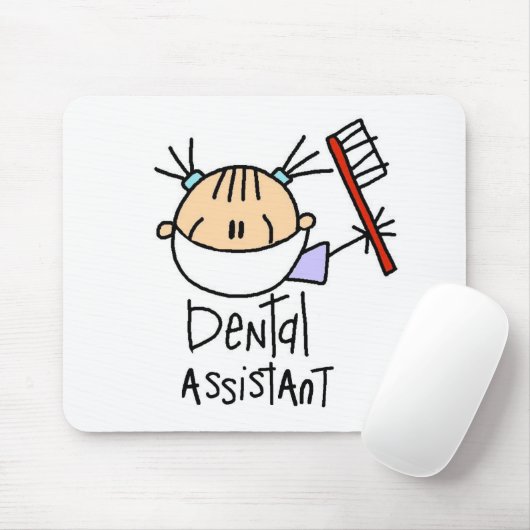 歯科助手 マウスパッド (マウス)