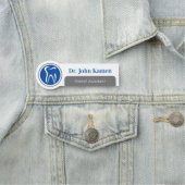 歯科助手 |歯のロゴ名タグ 名札 (インサイチュ)