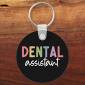 歯科助手 |歯医者の助手への贈り物 キーホルダー (正面)