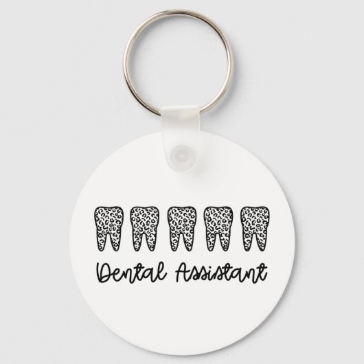 歯科助手 |歯医者の助手への贈り物 キーホルダー (正面)