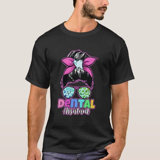 歯科助手 Tシャツ (正面)
