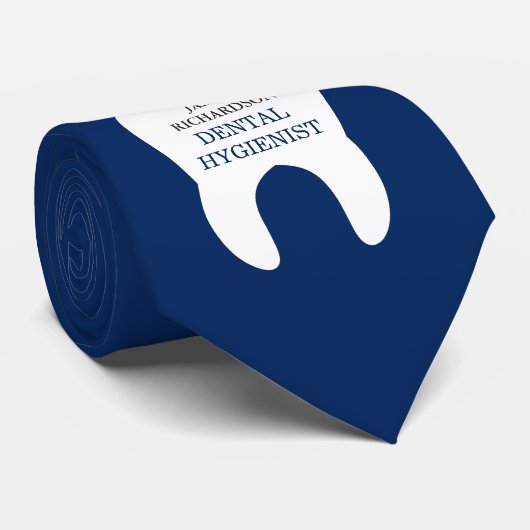 歯科労働者の名前をカスタムする|のタイトル ネクタイ (ロール)