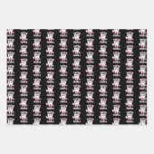 歯科医おもしろい – 歯のように人より良い ラッピングペーパーシート (正面2)