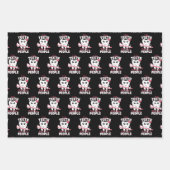 歯科医おもしろい – 歯のように人より良い ラッピングペーパーシート (正面)