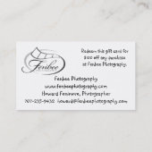 歯科医からのありがとう 割引カード (裏面)