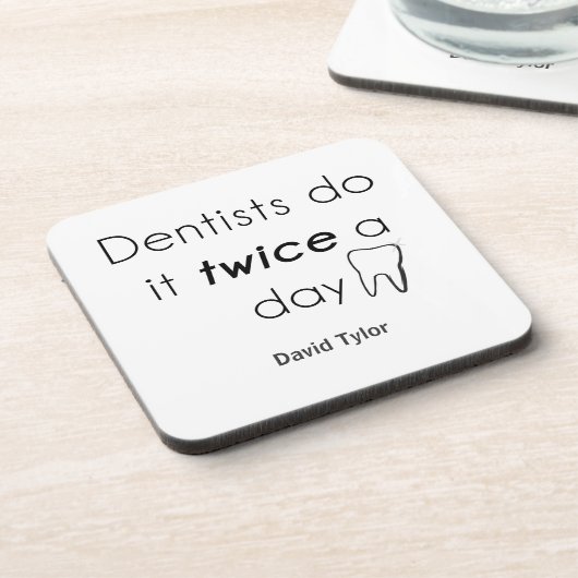 歯科医だ！ コースター (左側)