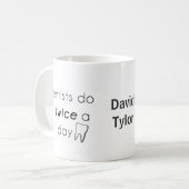 歯科医だ! コーヒーマグカップ (正面左)