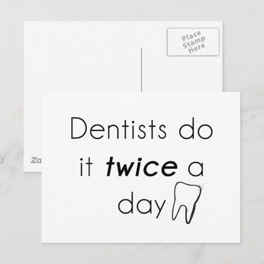 歯科医だ！ ポストカード (正面/裏面)