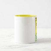 歯科医に話すこと ツートーンマグカップ (中央)