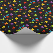 歯科医のための歯の壁紙 ラッピングペーパー (角)