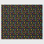 歯科医のための歯の壁紙 ラッピングペーパー (フラット)