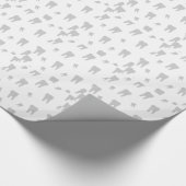 歯科医のための歯の壁紙 ラッピングペーパー (角)