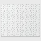 歯科医のための歯の壁紙 ラッピングペーパー (フラット)