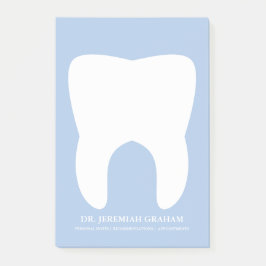 歯科医のオフィスの個人的なメモ帳 ポストイット