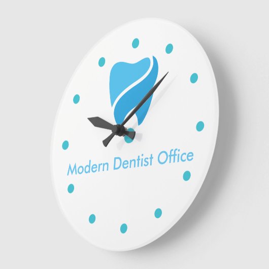 歯科医のオフィスの装飾的なデザイン ラージ壁時計 (傾斜)