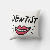 歯科医のスマイル クッション (裏面)