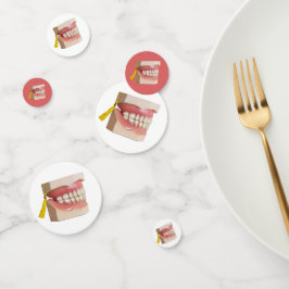 歯科医のパーティー紙吹雪 コンフェッティ