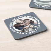 歯科医のプラスチックのコースター コースター (左側)