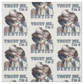 歯科医のユーモアのカスタムの生地 ファブリック (見本)