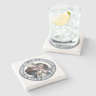 歯科医のユーモアの石のコースター ストーンコースター