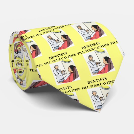 歯科医の冗談 ネクタイ (ロール)