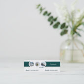 歯科医の名刺 スキニー名刺 (スタンド正面)