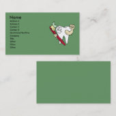 歯科医の名刺 名刺 (正面/裏面)