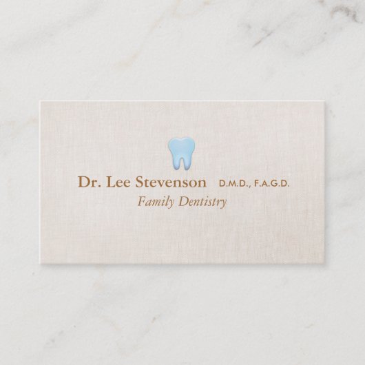 歯科医の名刺 名刺 (正面)