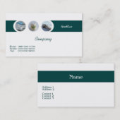 歯科医の名刺 名刺 (正面/裏面)