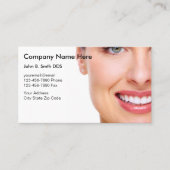 歯科医の名刺 名刺 (正面)