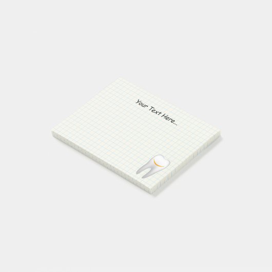 歯科医の微笑の歯の歯科医院 ポストイット (アングル)