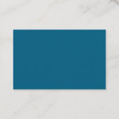 歯科医の患者アポイントメントカードのアラーム 名刺 (裏面)