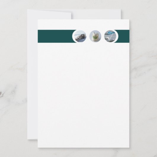 歯科医の招待 招待状 (正面)