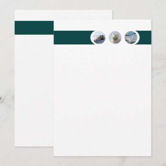 歯科医の招待 招待状 (正面/裏面)