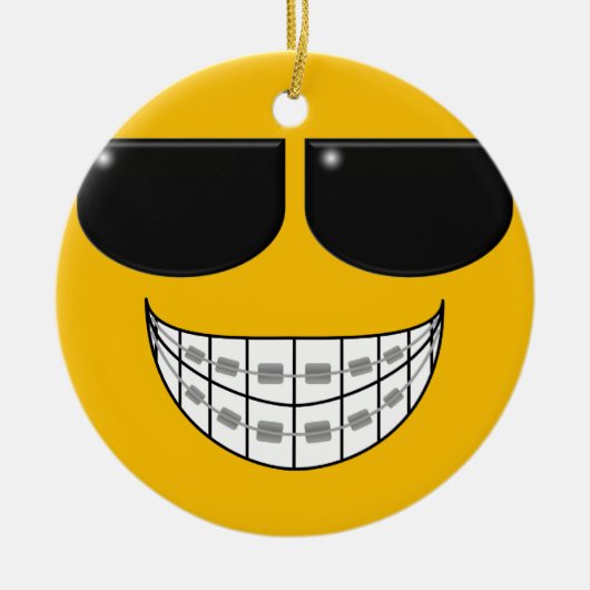 歯科医の支柱はクールなオーナメントです セラミックオーナメント (正面)