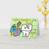 歯科医の日3月6日 カード (黄色い花)