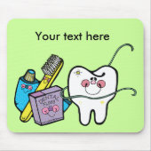 歯科医の日3月6日 マウスパッド (正面)