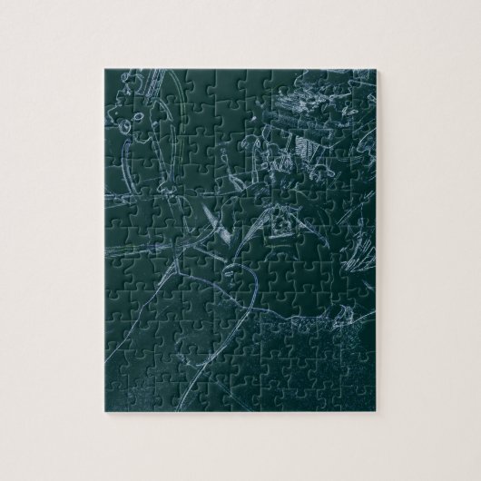 歯科医の椅子 ジグソーパズル (縦)